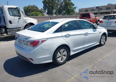2015 Hyundai Sonata Hybrid z USA, uszkodzony, nr VIN KMHEC4A40FA138366